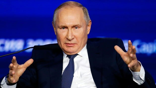 Schwärmt von einer „bemerkenswerten Technologie“: Kremlchef Wladimir Putin (Bild: AP)