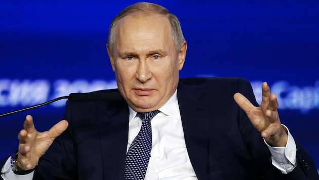 Schwärmt von einer „bemerkenswerten Technologie“: Kremlchef Wladimir Putin (Bild: AP)