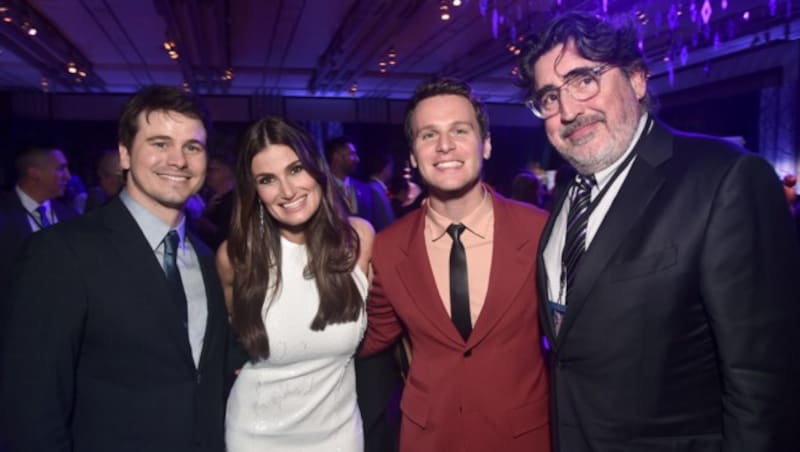 Jason Ritter, Idina Menzel, Jonathan Groff und Alfred Molina bei der Weltpremiere von „Frozen - Die Eiskönigin 2“ (Bild: 2019 Getty Images)