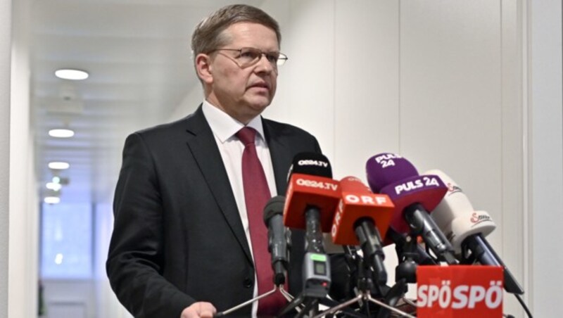 SPÖ-Bundesgeschäftsführer Christian Deutsch (Bild: APA/HERBERT NEUBAUER)