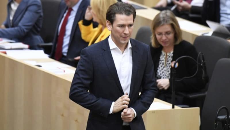 ÖVP-Chef Sebastian Kurz (Bild: APA/ROBERT JAEGER)