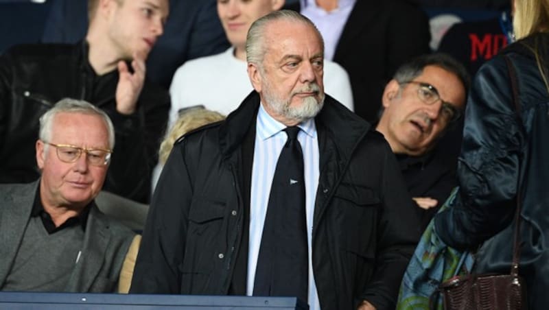 Aurelio De Laurentiis (Bild: APA/AFP/FRANCK FIFE)