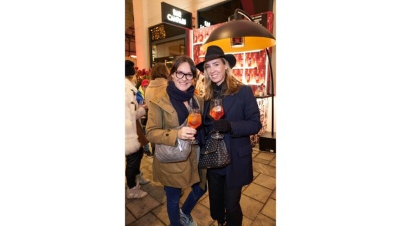 Eva Pölzl, Nadja Bernhard (Bild: Andreas Tischler / Vienna Press)