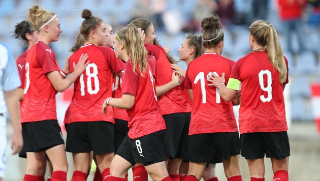 ÖFB-U17-Frauennationalmannschaft (Bild: GEPA )