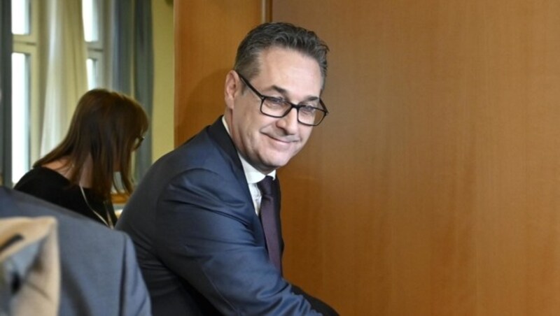 Heinz-Christian Strache (Bild: HERBERT NEUBAUER)