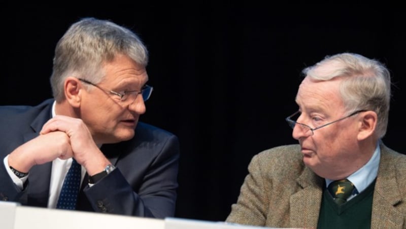 Jörg Meuthen, Alexander Gauland (Bild: AFP)