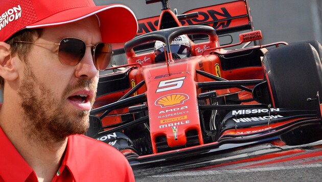 Für Sebastian Vettel und Ferrari wird es wohl wenig Unterschied machen, wie viele freie Trainings es in Imola gibt ... (Bild: APA/AFP/Giuseppe CACACE. APA/ANDREJ ISAKOVIC)