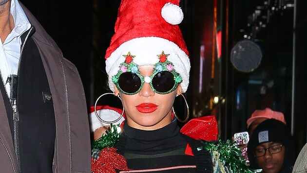 Sängerin Beyonce hat nichts gegen ein wenig Weihnachtskitsch. (Bild: www.PPS.at)