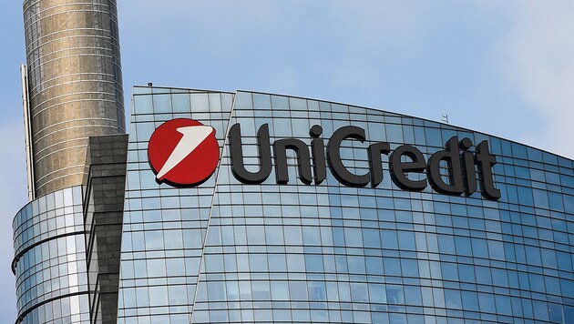 Das UniCredit-Hauptquartier in Mailand (Bild: APA/AFP/Miguel Medina)