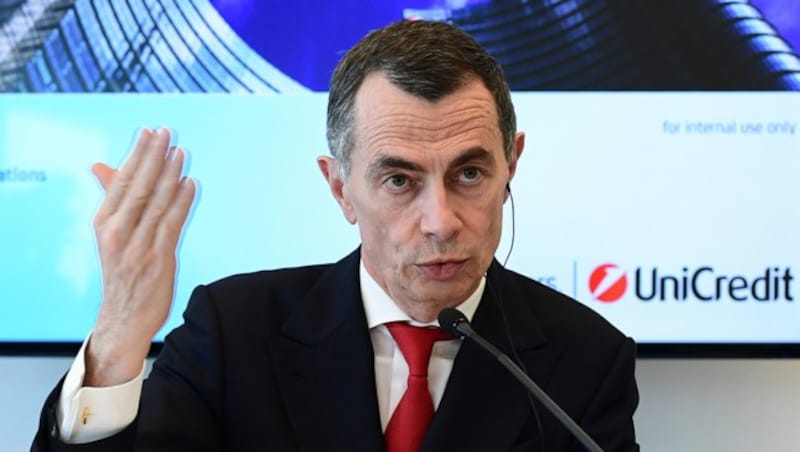 UniCredit-Chef Jean Pierre Mustier (Bild: AFP/Miguel Medina)