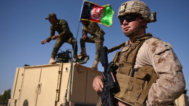 US-Soldaten in Afghanistan (Bild: AFP)