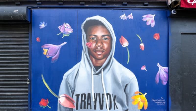 Dieses Wandbild in New York erinnert an den getöteten Teenager. (Bild: 2018 Getty Images)