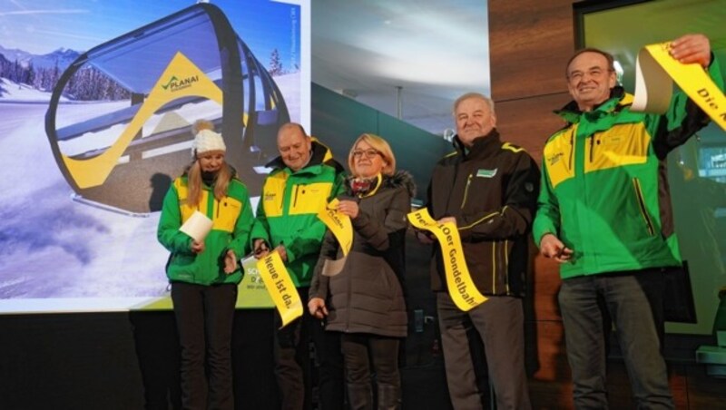 Offizielle Seilbahn-Eröffnung am Donnerstag auf der Planai. (Bild: Sepp Pail)