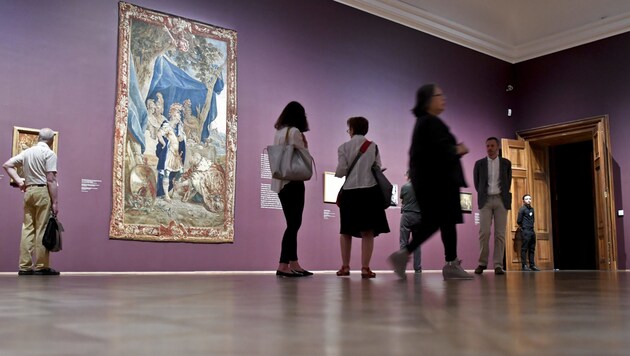 Die umfassende Kunstsammlung im Belvedere umfasst Werke vom Mittelalter bis zur Gegenwart. (Bild: APA/HERBERT NEUBAUER)