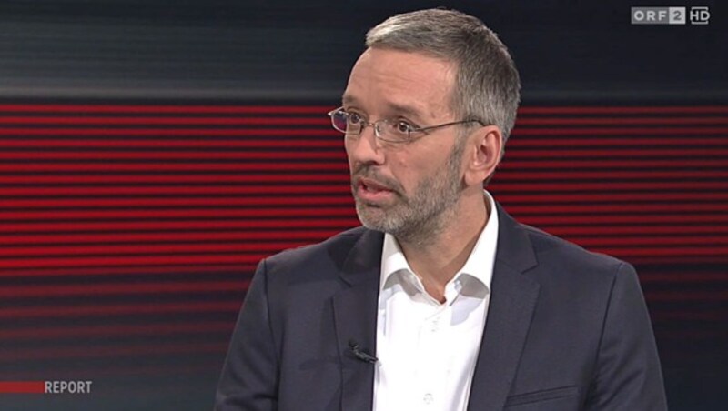 Herbert Kickl (Bild: Screenshot/ORF)