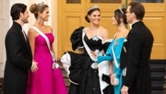 Prinz Carl Philip, Prinzessin Madeleine , Kronprinzessin Victoria, Prinzessin Sofia und Prinz Daniel (Bild: Kungehuset)