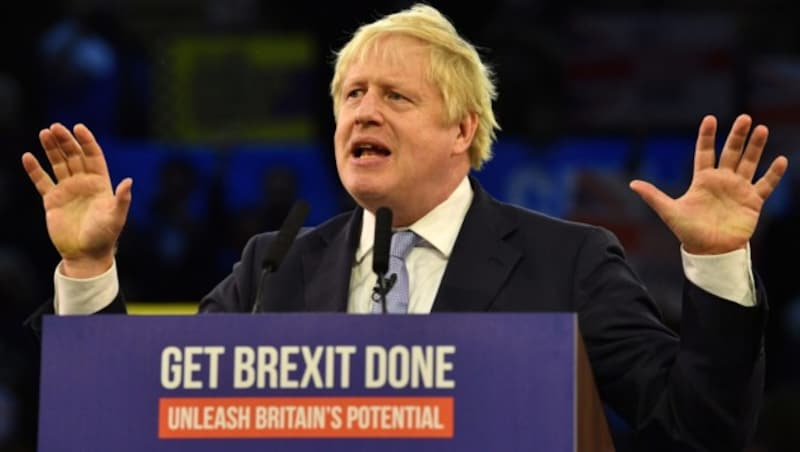 Der britische Premierminister Boris Johnson muss zittern. (Bild: AFP)