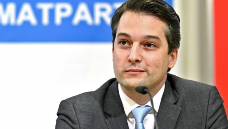 Dominik Nepp (FPÖ) (Bild: APA/Herbert Neubauer)