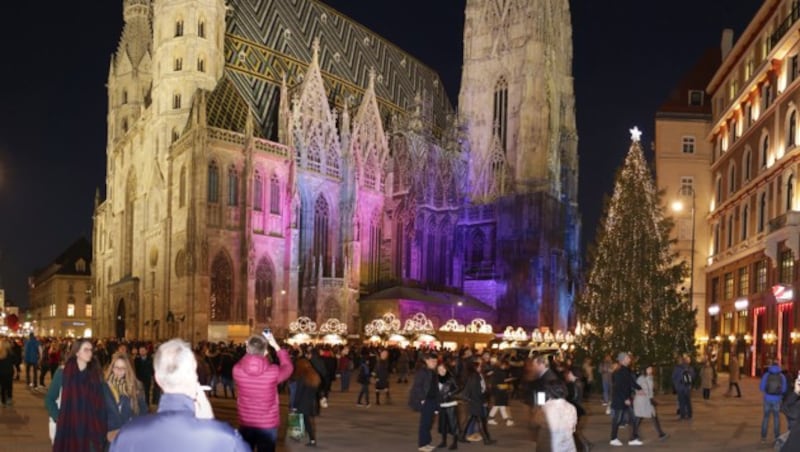 Mögliches Anschlagsziel Nummer 2: Der Wiener Stephansplatz (Bild: MAGMAG Events & Promotion GmbH)