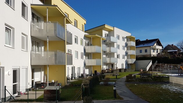 Eins der ausgezeichneten Projekte: die Wohnanlage der VLW in Hagenberg. (Bild: VLW)