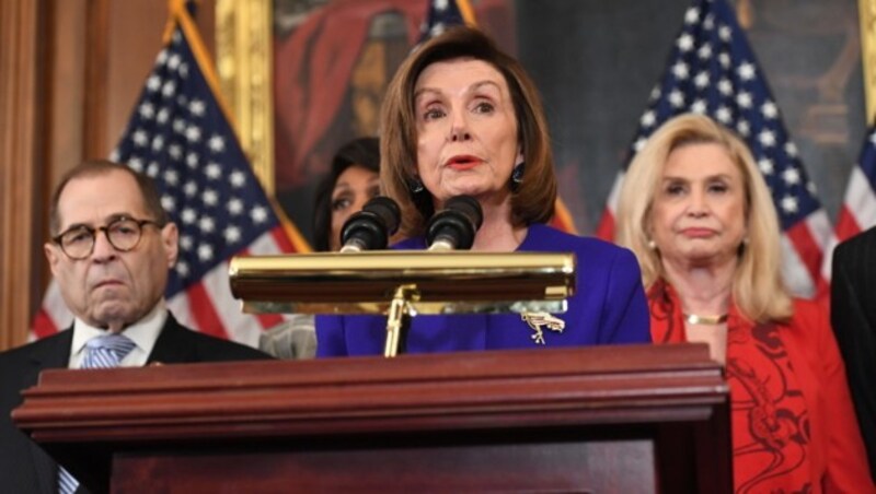 Nancy Pelosi (Bild: AFP)