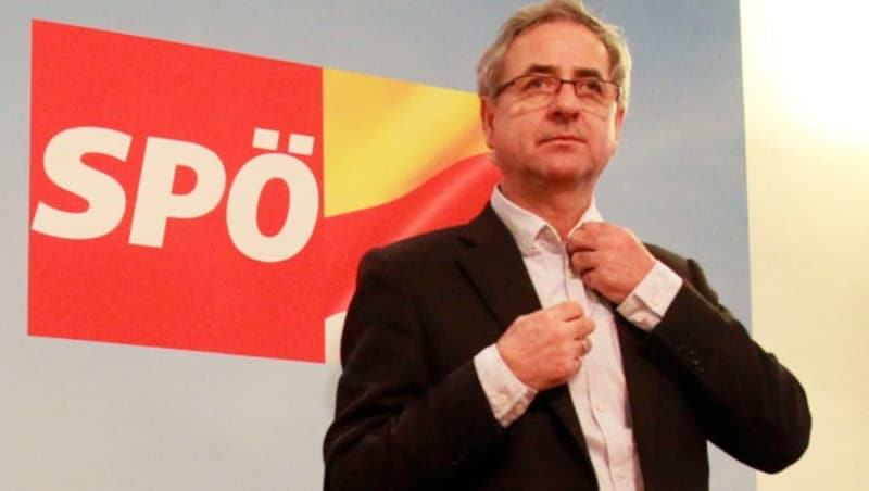 SPÖ-Bürgermeister Hans-Peter Schlagholz (Bild: APA/GERT EGGENBERGER)