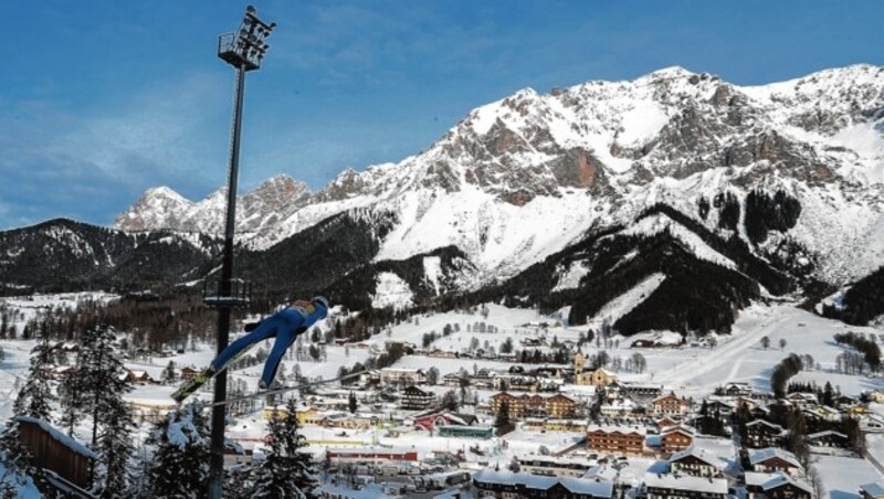 Blick auf Ramsau am Dachstein (Bild: Sepp Pail)