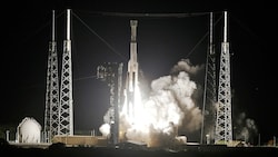 Der Start der Boeing-Kapsel „Starliner“ an Bord einer „Atlas V“-Rakete (Bild: Associated Press)