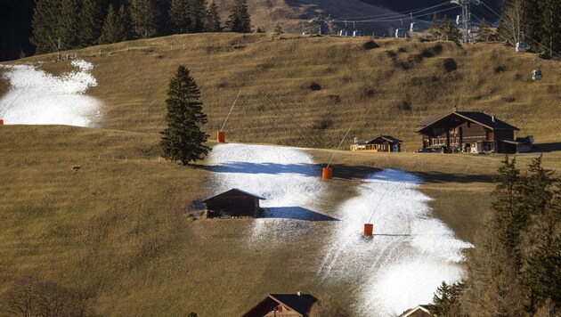 In Österreich hat man sich laut der Studie in den meisten Regionen sehr gut auf die Erderwärmung vorbereitet. (Bild: APA/KEYSTONE/PETER SCHNEIDER)