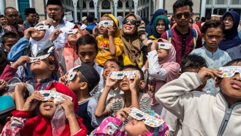 Kinder in Surabaya (Indonesien) (Bild: AFP)