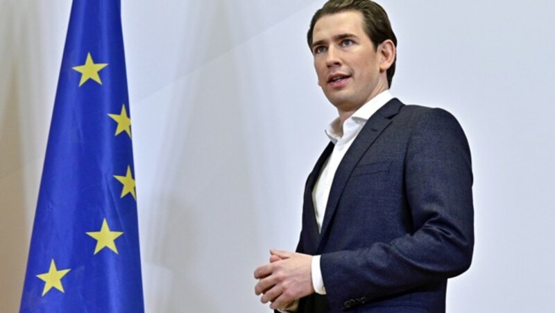 Bundeskanzler Sebastian Kurz (Bild: APA/HANS PUNZ)