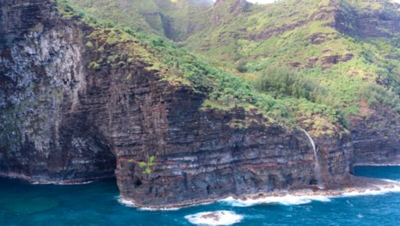 Der Napali Coast State Wilderness Park, wo sich der Absturz ereignete (Bild: AP)