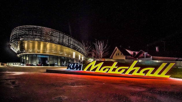 Die KTM Motohall hatte hohe Kulturförderung bezogen. (Bild: Pressefoto Scharinger © Scharinger)