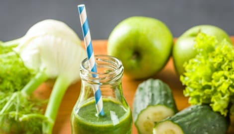 Klingt nicht nur gesund – dieser Drink ist es auch. Falls Sie ihn kühler haben möchten, geben ...