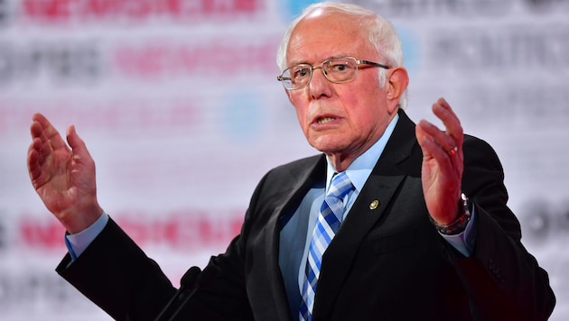 Bernie Sanders ist laut seinen Ärzten fit für den Wahlkampf. (Bild: AFP)