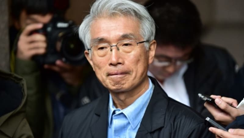 Junichiro Hironaka, der Hauptanwalt von Carlos Ghosn (Bild: AFP)