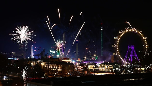 Auch die offiziellen Feuerwerke wurden für diesen Jahreswechsel abgesagt. (Bild: APA/HERBERT P. OCZERET)