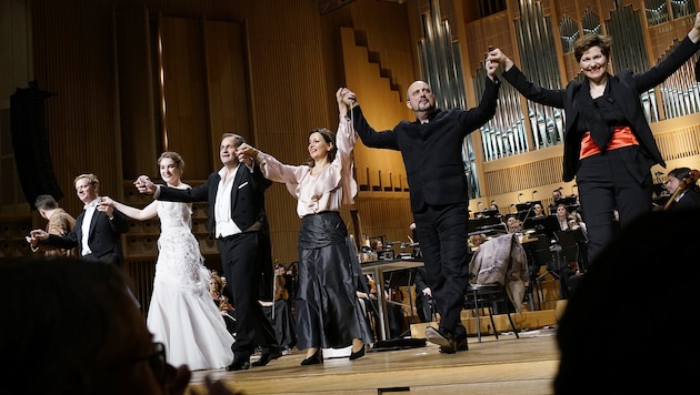 Glück bringender Operettenklassiker „Die Fledermaus“ im Brucknerhaus Linz. (Bild: Reinhard Winkler)