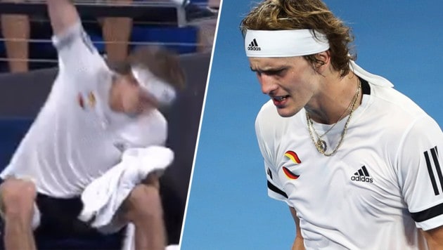 Gegen Australien - Pleite bei ATP-Cup: Zverev rastet ...