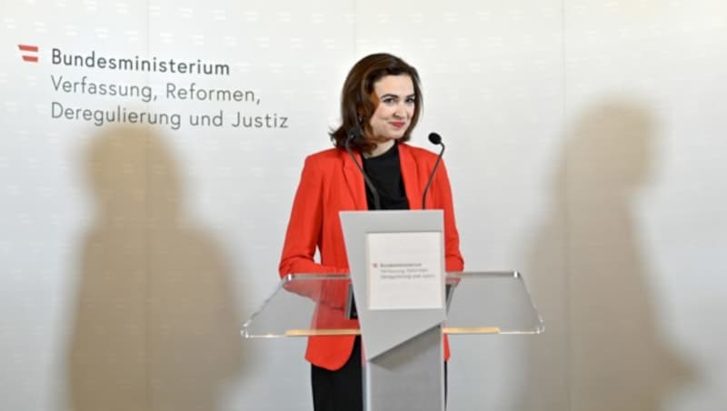 Alma Zadic (Bild: APA/HERBERT NEUBAUER)