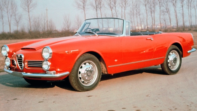 Zu den Prestige-Modellen der 60er-Jahre gehört der ab 1962 gebaute 2600 Spider. (Bild: Alfa Romeo)