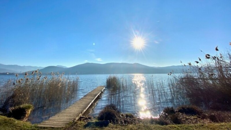 Der Wörthersee als Testregion. (Bild: Leserreporter/ Brigitte S. )