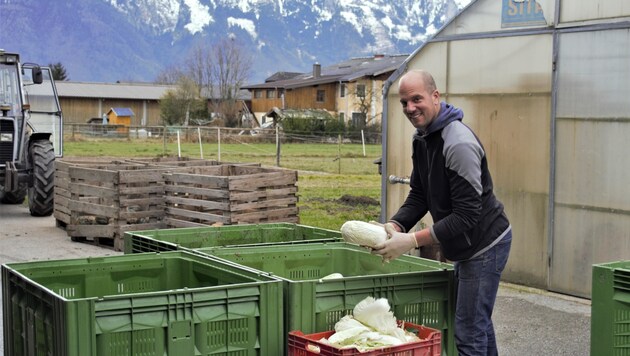 Alois Schoosleitner will Landwirtschaft statt Papierkram (Bild: Christoph Laible)