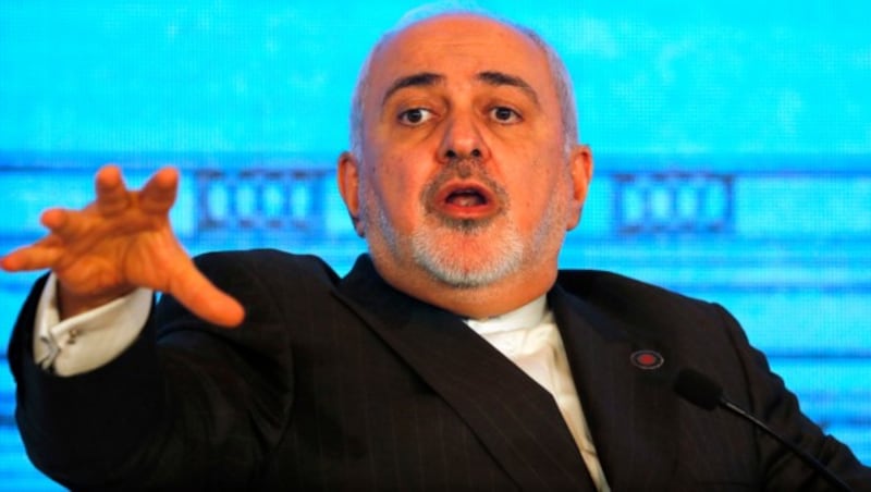 Irans Außenminister Mohammed Javad Zarif (Bild: AP)