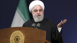 Präsident Hassan Rouhani (Bild: AP)