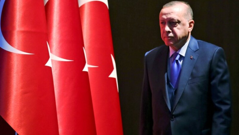 Der türkische Präsident Recep Tayyip Erdogan (Bild: ASSOCIATED PRESS)