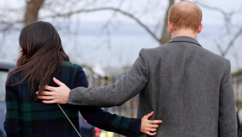 Meghan und Harry wollen in Zukunft „finanziell unabhängig“ sein und zwischen Kanada und dem Vereinigten Königreich pendeln. (Bild: AP)