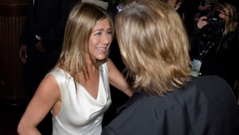 Jennifer Aniston und Brad Pitt bei den SAG Awards (Bild: 2020 Getty Images)