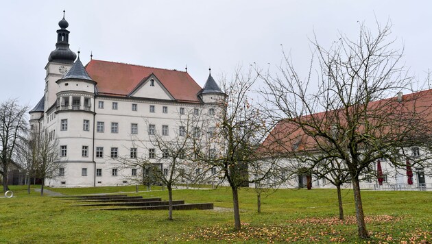 Der Lern- und Gedenkort Schloss Hartheim bei Alkoven. (Bild: Harald Dostal)