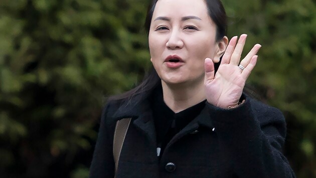 Meng Wanzhou ist Tochter des Firmengründers und Huawei-Finanzchefin. (Bild: AP)